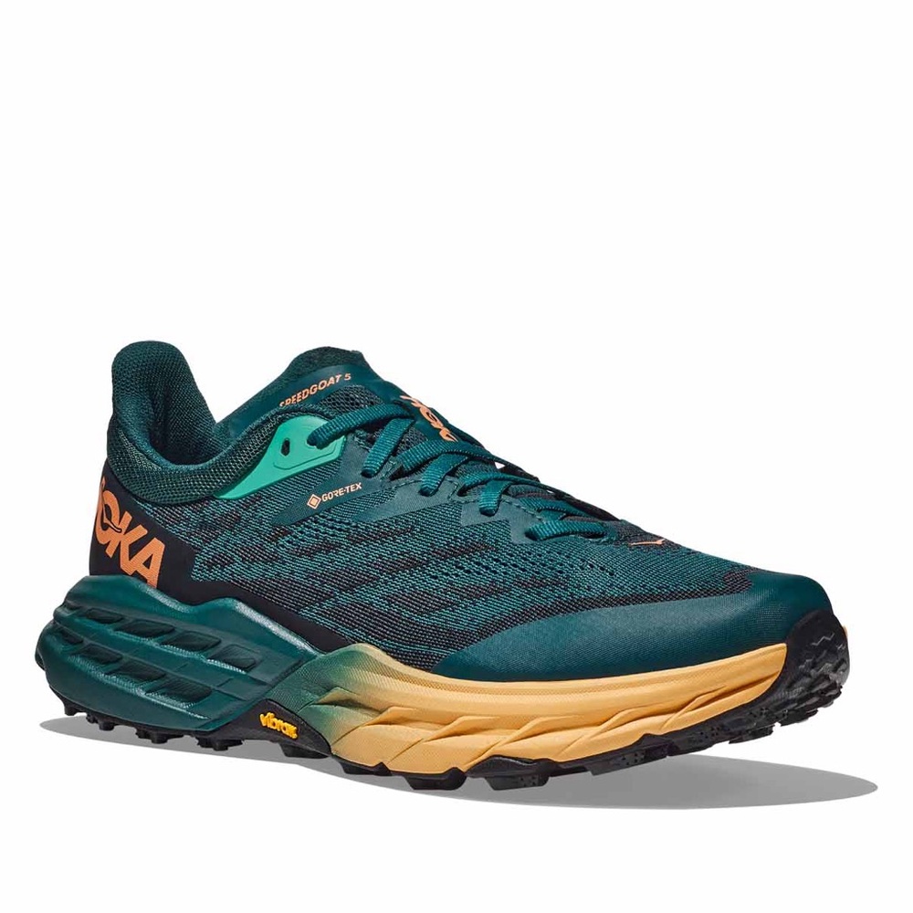 Hoka Speedgoat 5 GTX Women’s Trail Running Shoes - Deep Teal Black